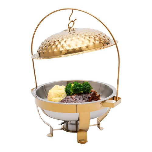 Round stainless steel - 4.5l,