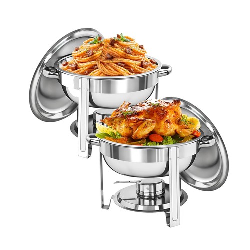 Pack chafing dish buffet set - 2-pack,